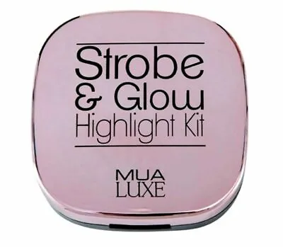 MUA Luxe Strobe & Glow Highlight Kit -Pink Lister - 17.5g - Sealed • £5.99