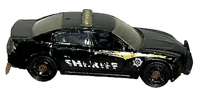 2012 Match Box Dodge Charger Pursuit Diecast Sherif Car Chrystler Group Thailand • $6.05
