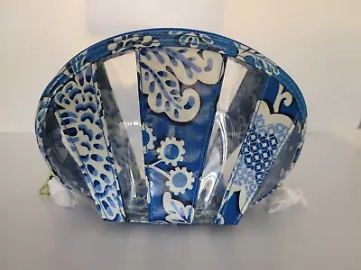 Vera Bradley Little Seashell Blue Lagoon Cosmetic Pouch • $23.99