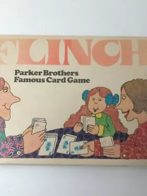 Flinch Famous Card Game Parker Brothers Vintage 1976 Used Complete Set Direction • $12.45