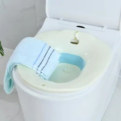 Folding Durable Sitz Bath Tubs For Elderly Hemorrhoidal Post-Episiotomy • $14.48