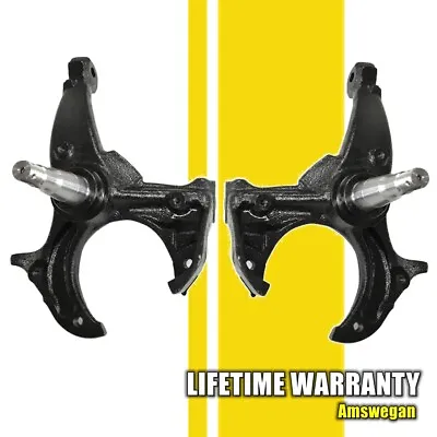 Steering Spindle Knuckle Pair For Buick Chevy GMC Isuzu Olds Pontiac GM A G Body • $182.28