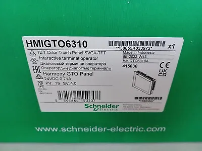 Schneider Electric Harmony GTO Touch Panel HMIGTO6310 / 415030 NIB • £1510.86