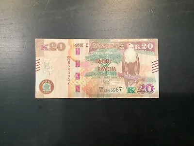 $11.50 • Buy Zambia 20 Kwacha 2022 Circulated