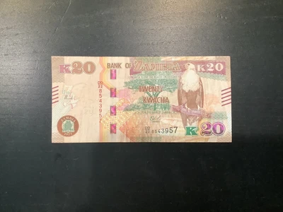 $11.50 • Buy Zambia 20 Kwacha 2022 Circulated