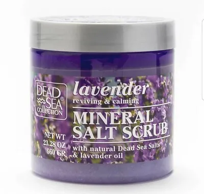 £7.62 • Buy Dead Sea Lavender Reviving & Calming Mine: Salt Scrub With Natural Dead Sea(B25)
