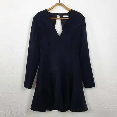 $37.95 • Buy FINDERS KEEPERS Womens Black Long Sleeve Dress Size M