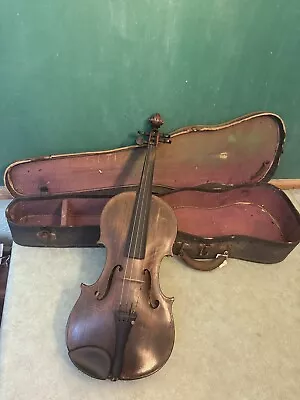 ANTIQUE COPY OF JACOBUS STAINER ABSAM Old 4/4 Violin - READY TO PLAY • $58