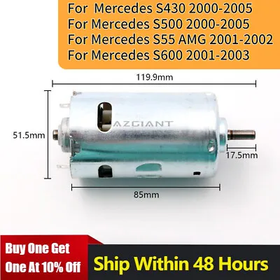  For Mercedes W220 Vacuum Assist Supply Pump Air Motor Pneumatic PSE System • $55.80