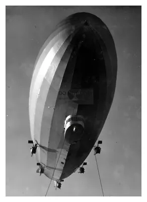 U.s.s Los Angeles Rigid Airship Zr-3 Landing On Uss Saratoga 5x7 Photo • $8.49