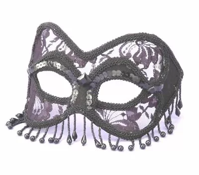 Venetian Style Lace Half Mask • $7.99