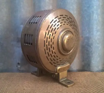 Antique Vintage Dupont Brass Siren - Not Klaxon Horn • $595