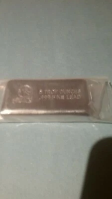 £16.36 • Buy 5oz Handpoured Lead Bullion Bar