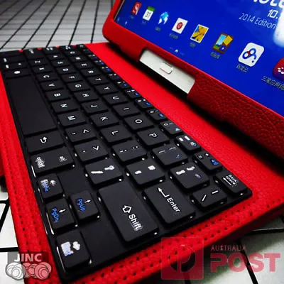 Bluetooth Keyboard Leather Case Cover For Samsung SM-T355Y Galaxy Tab A 8.0 • $49.95