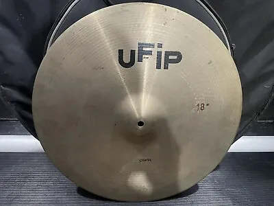 UFIP Vintage 18” Medium Thin Crash Cymbal 1670g • $111.90