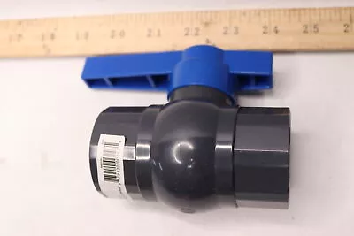 Homewerks Ball Valve Schedule PVC 80 1-1/4  Solvent VBV-P80-E6 • $6.68