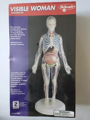 SKILLCRAFT VISIBLE WOMAN ANATOMY MODEL KIT #74623 New. Sealed. Never Opened. • $53