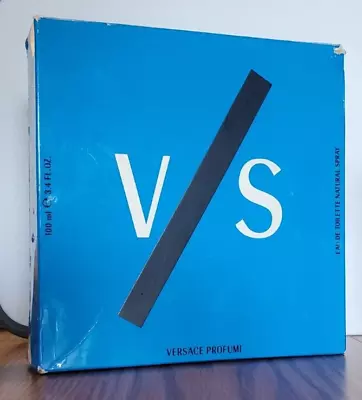 V/S VERSUS By VERSACE Men Cologne 100ml 3.4oz EDT Spray DISCONTINUED • $109