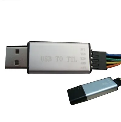 USB2.0 To TTL UART 5PIN Module Serial Converter CP2102 STC PRGMR With Metal Case • $9.10