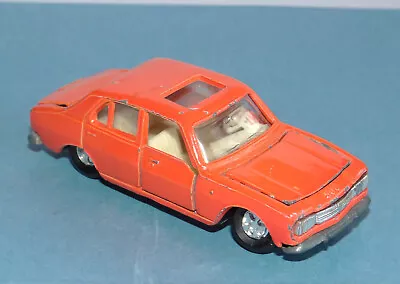 Rare Orange Majorette 1/65 Scale Peugeot 504 Diecast Model 1970-72 • £49.99
