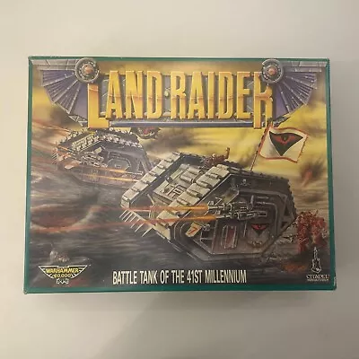 Games Workshop Warhammer 40k Rogue Trader Era Land Raider Tank 1989 NIB • £649.99