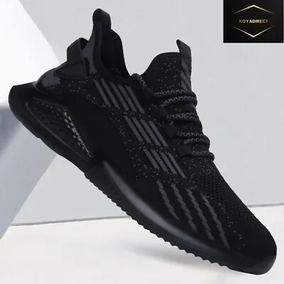 Men's Casual Outdoor Walking Trainers Shoes Sports Gym Fitness Running Sneakers  • £15.99