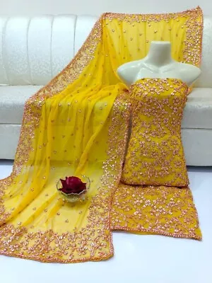 New Wedding Indian Designer Dress Party Wear Salwar Kameez Pakistani Bollywood • $105