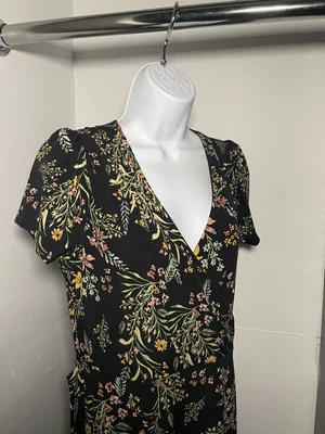 $9.99 • Buy Rachel Zoe: Black Floral Dress
