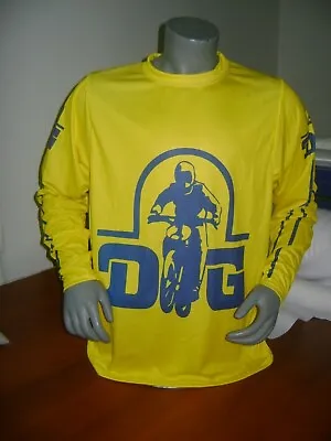 Dg Old School Bike Jersey Classic Bmx Jersey Race Bike Shirt Bmx Vintage Xl Moto • $45