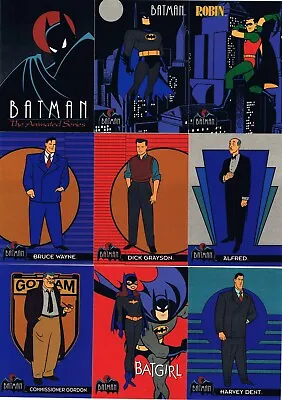 Batman Animated Series 1&2 By Topps In 1993. Single Cards $1.00 Each + Discount • $1