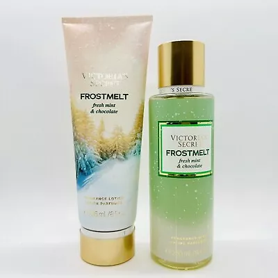 Victoria’s Secret Frost Melt Fragrance Mist Spray And Fragrance Lotion Set NEW • $28.95