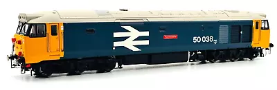 Hornby 00 Gauge - Class 50 Diesel 50038 Br Large Logo 'formidable' - Renamed • £129.95