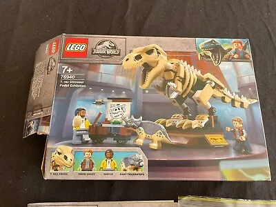 Lego 76940 Jurassic World T.rex Dinosaur Fossil Exhibition • $25