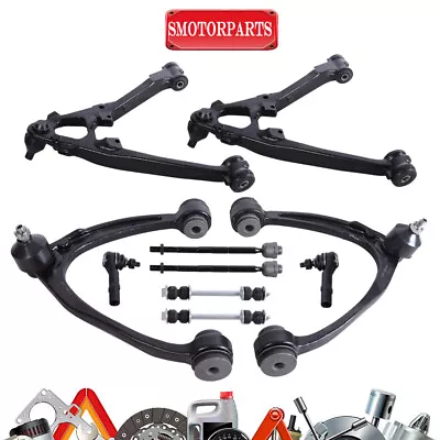 Front Upper Lower Control Arms For 2007-13 Chevy Silverado GMC Sierra  Escalade • $215.89