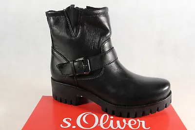 S.oliver Women's Boots Winter Boots Black With Zip New • $78.11