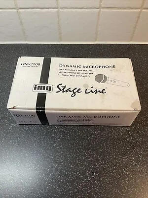 IMG Stage Line DM-2100 Dynamic Microphone In Original Packaging. • £15