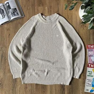 Vintage Marc O’Polo Chunky Knit Jumper XXL 80s Cream • £40