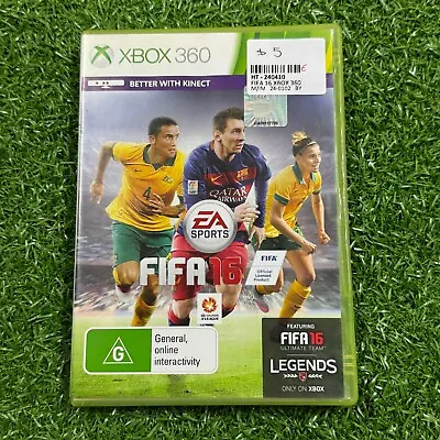 FIFA 16 - Xbox 360 Game In Case • $5