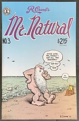 Mr. Natural #3 9th Printing (Kitchen Sink Press) NM • $10