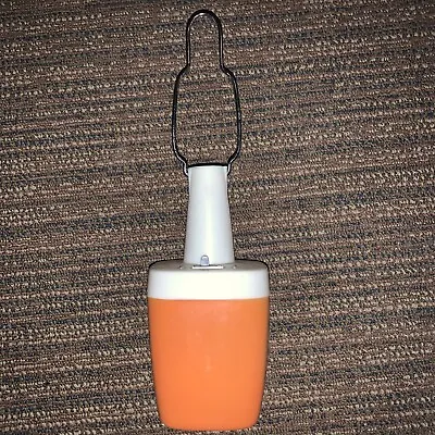 Vintage Dorcy Orange Portable Camping Light Lantern Indoor/Outdoor (Untested) • $10