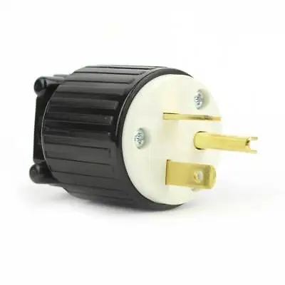 $8.96 • Buy NEMA 6-20P Straight Electrical Plug 3 Wire, 20 Amps, 220V 230V 250V YGA022