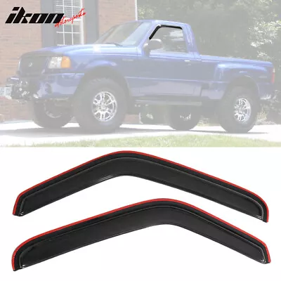 Fits 93-11 Ford Ranger Mazda B3000 B4000 Regular Cab 2PC Window Visor In-Channel • $26.38