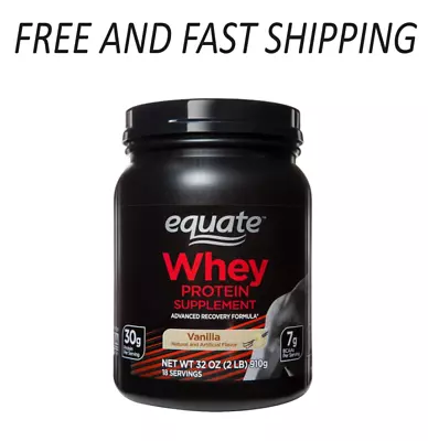 Equate Whey Protein Supplement Vanilla • $15.99