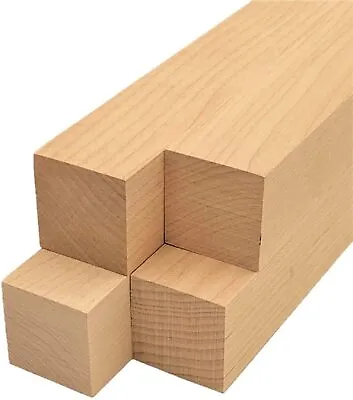 Maple Lumber Square Turning Blanks - 1.5  X 1.5  (4pc) • $53.95
