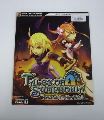 $28.99 • Buy Tales Of Symphonia: Dawn Of The New World Official Strategy Guide Brady Namco 