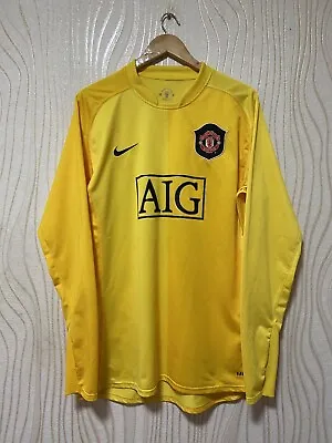 Manchester United 2006 2007 Goalkeeper Football Shirt Soccer Jersey Nike • $189.99