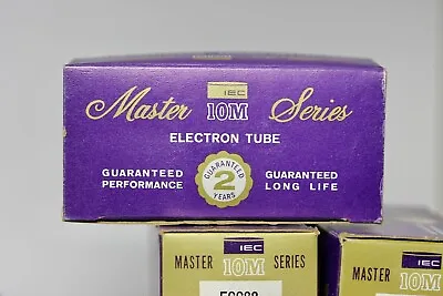 1960's MULLARD  MASTER 10M SERIES ECC88 6DJ8   EMPTY TUBE BOX   NO TUBE INSIDE! • $44.95