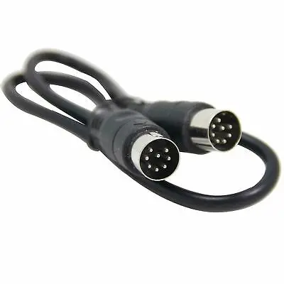 8 Pin Din Male To Male Speaker Audio Cable Wire For Bang & Olufsen B&O BeoLab • £15.95