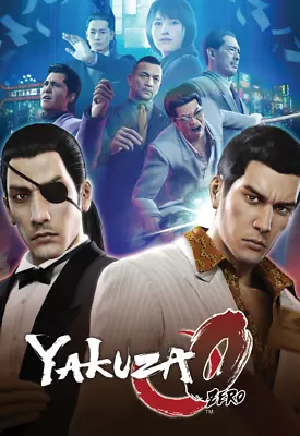 Yakuza 0 Zero Video Game Poster Art Print Wall Home Room Decor SEGA PC PS XBOX • £5.29