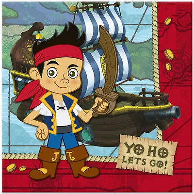 Jake And The Never Land Pirates Lunch Napkins • £3.42